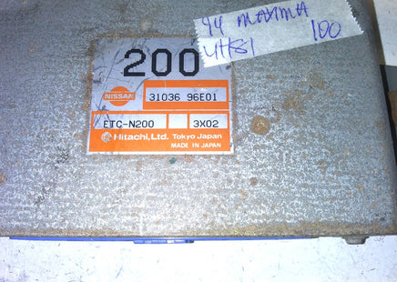 31036 96E01 tcm transmission computer 1994 Nissan Maxima