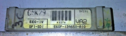 E6SF-12A650-A1C ecm ecu computer 1986 Ford LTD or Crown Vic Grand Marquis