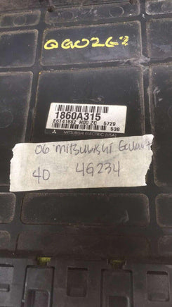 1860A315 Mitsubishi Galant 2006 ecm ecu computer - Swan Auto