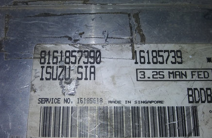 8161857390 ecm ecu computer 1993-1994 Isuzu Rodeo