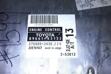 89661-53132 ecm ecu computer 2001 Lexus IS300 - Swan Auto