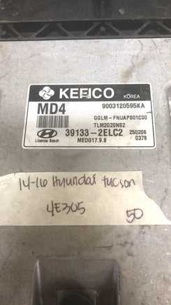 39133-2ELC2 Hyundai Tucson 2014-2016 ecu ecm computer