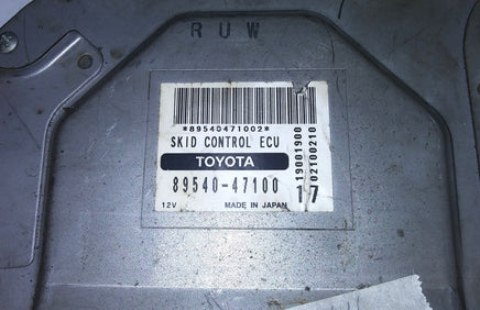 89540-47100 abs anti-lock brake control module 2007 Toyota Prius
