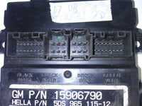 15906790 seat control module 2007 Cadillac CTS