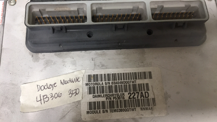 P53015227AD Dodge Durango  engine control module
