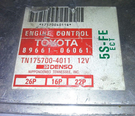 89661-06061 ecm ecu computer 1992-1993 Toyota Camry - Swan Auto