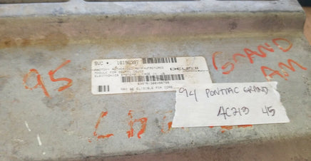 16196397 Pontiac Grand Prix or Olds Cutlass 1994 ecm ecu computer