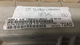 P04727072AD Dodge Caravan bcm body control module 2002 - Swan Auto