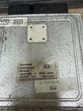 39102-2G092 Kia Forte 2010 ecm ecu computer