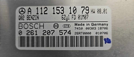 A 112 153 10 79 ecm ecu computer 2001-2004 Mercedes-Benz SLK320