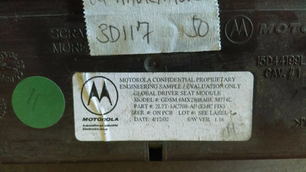 2004 Lincoln Navigator seat control module 2L7T-14C708-AF