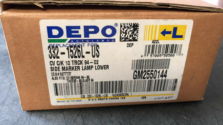 1994-1998 Chevy Truck left lower side marker light lamp GM2550144 **New**