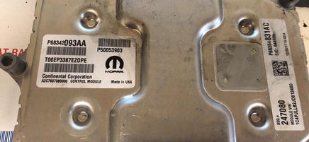 P68342093AA Jeep Cherokee 2016-2018 ecm ecu computer