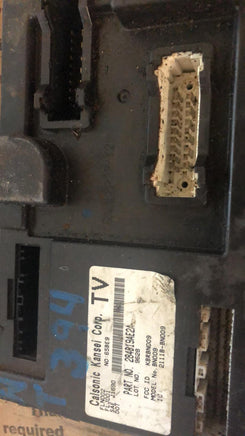 2014-2015 Infiniti QX56 Body control module computer 2111B-BN009