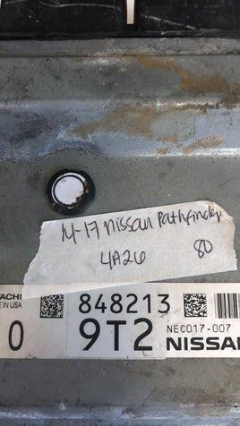 NEC017-007 ecm ecu computer 2014-2017 Nissan Pathfinder