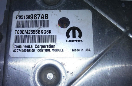 P05150987AB ecm ecu computer 2015 Dodge Durango or Grand Cherokee **tested** - Swan Auto