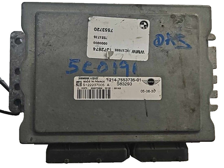 1214-7553735-01 ecm ecu computer 2005-2008 Mini Cooper