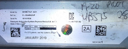 39186-TG7-A21 amplifier power amp 2019-2020 Honda Pilot