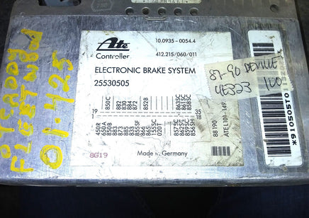 25530505 Cadillac Deville 1987-1990 abs anti-lock brake control module