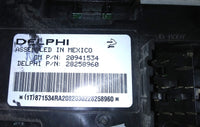 20941534 bcm body control module 2010-2012 Chevrolet Malibu