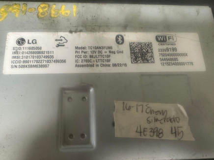23399199 Chevy Silverado 2500 Engine control module 2016-2017
