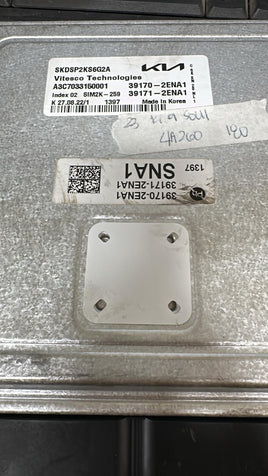 39170-2ENA1 Kia Soul 2023 ecu ecm computer