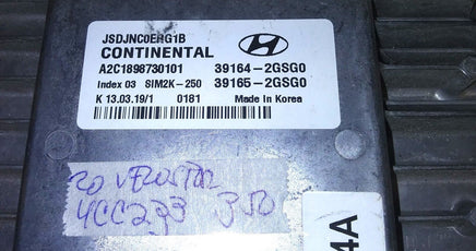39164-2GSG0 ecm ecu computer 2020 Hyundai Veloster - Swan Auto