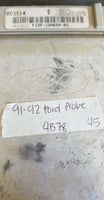 F12F-12A650-BC ecm  ecu computer 1991-1992 Ford Probe