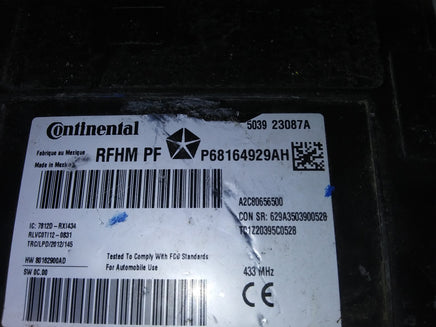 2013-2016 Dodge Dart Keyless Entry Module P68164929AH