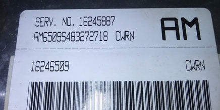 16246509 ecm ecu computer 1999-2001 Daewoo Leganza