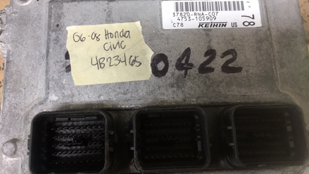 37820-RNA-C07 ecm ecu computer 2006-2008 Honda Civic