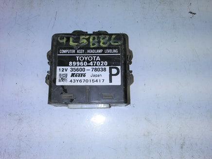 2004-2009 Toyota Prius headlight leveling control module 89960-47020
