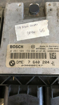 7 640 204 -01 Mini Cooper 2007 ecm ecu computer