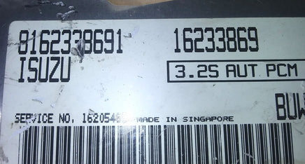 8162338691 ecm ecu computer 1996-1997 Honda Passport