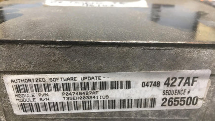 P04748427AF Dodge Caravan or Chrysler T&C 2002 ecm ecu computer