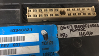 10348331 Buick Rendezvous bcm body control module 2006-2007