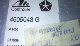 4605043 G ABS control module 1994 Chrysler Concorde or Intrepid - Swan Auto