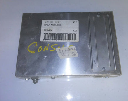 1227813 Buick Riviera 1987 ecm ecu computer