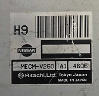 MECM-V260 Nissan Pathfinder 1995 ecm ecu computer
