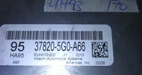 37820-5G0-A66 ecm  ecu computer 2013 Honda Accord
