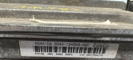 8S4A-12A650-AVC Ford Focus ecm ecu computer 2008-2011