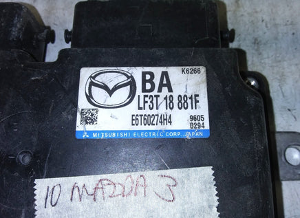 LF3T 18 881F Mazda 3 Mazda3 2010 ecm ecu computer