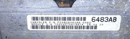 P04606483AB ecm ecu computer 1997 Dodge Stratus or Breeze or Cirrus
