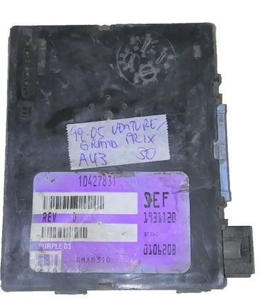 10427831 Chevy Venture or Grand Prix 1999-2005 bcm body control module