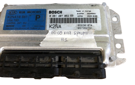 K2NA 18 881 Kia Spectra 2002-2003 ecm ecu computer