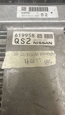 NEC030-057 Nissan Pathfinder 2018-2020 ecm ecu computer