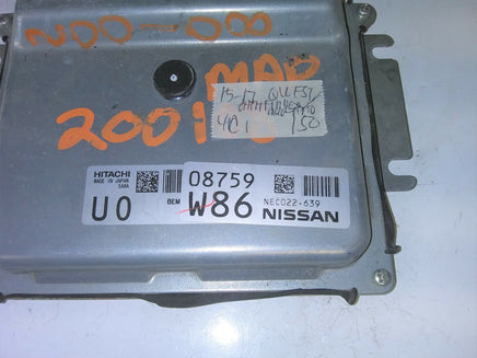 2015-2017 Nissan Quest Pathfinder or Murano ecm ecu computer NEC022-639