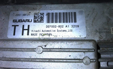 2013 Subaru Legacy ecu ecm computer 22611AW771