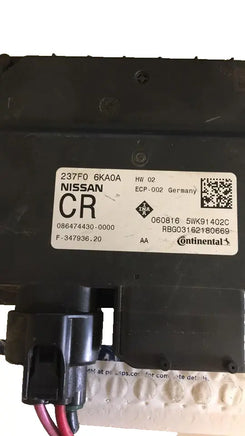 237F0 6KA0A Nissan Pathfinder or Infiniti QX60 2016-2018 VTC control module