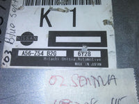 2002 Nissan Sentra ecm computer A56-Z54 B2G